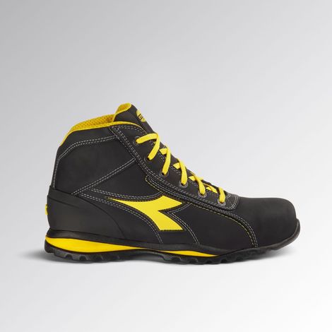 Zapato de seguridad GLOVE MID S3S FO HRO talla 45 negro (1/5)