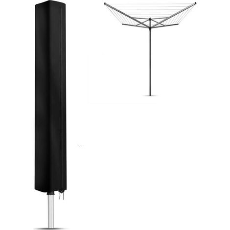 Universelle Housse Seche Linge Parapluie, Housse Etendoir Parapluie Imperméable pour Protection Etendoir a Linge, 210D Oxford Bache Protection Etendoir(180x16x16cm) (1/5)