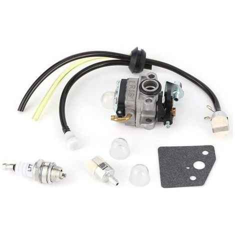 Kit de Conduite de Carburant de carburateur de Kit de Remplacement de carburateur adapté pour GX31 GX22 FG100 Little Wonder Mantis Tiller 16100-ZM5-80 (1/5)