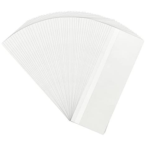 Lot de 50 pièges à mouches transparents et collants pour fenêtres, pour une utilisation intérieure. Ces pièges à insectes adhésifs transparents sont discrets et efficaces, parfaits pour la maison, la (1/5)