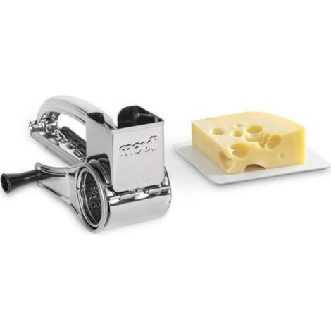 Moulinex – Râpe à fromage inox 456MLX – 1 tambour – Compatible lave-vaisselle – Pour chocolat, noisettes, amandes, céréales