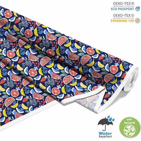 TESSUTI DECORATIVI PER ESTERNI OXFORD - motivo estivo DX8938 (1/5)