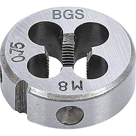BGS Fustella filettatura M8 x 0,75 x 25 mm - 1900-M8X0.75-S (1/3)