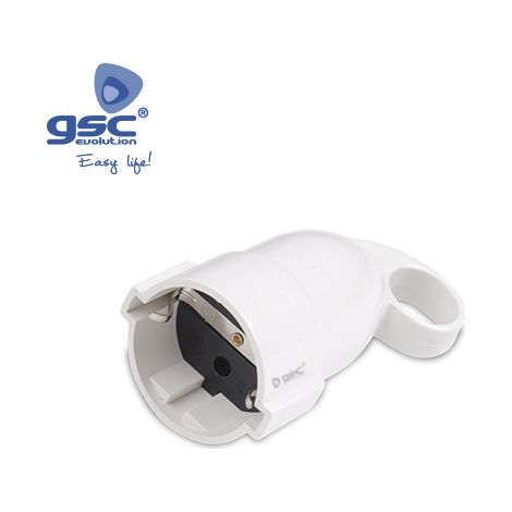 Base aerea con impugnatura ergonomica 4.8mm GSC bianco 000201278