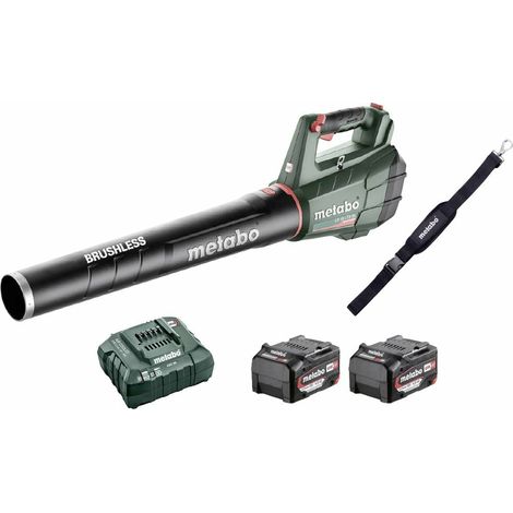 [NEUWERTIG] B-Ware Metabo Lb 18 Ltx Bl Akku 601607650 Laubbläser Laubsauger Inkl. 2. Akku Ladegerät