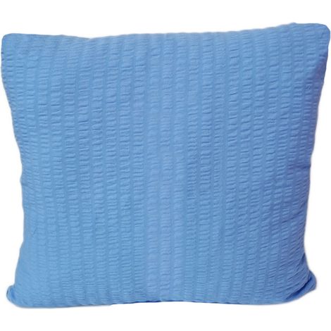 taie d'oreiller turquoise écorce 40x40