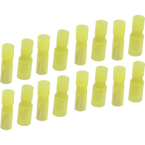 Connecteurs à souder mâle-femelle en nylon pour câbles 4-6mm, bornes à embout isolées rapides, kit de raccordement électrique. (1/5)