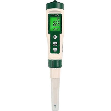 pH-mètre professionnel de haute précision pour l'alimentation, testeur de température et d'acidité, compatible avec la brasserie, le fromage, la viande et la mise en conserve QV. WHBYV (1/4)