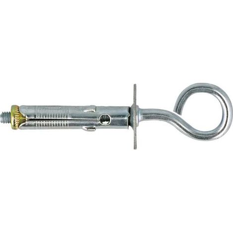 TASSELLO IN ACCIAIO D.8X45 + OCCHIOLO CHIUSO pz6