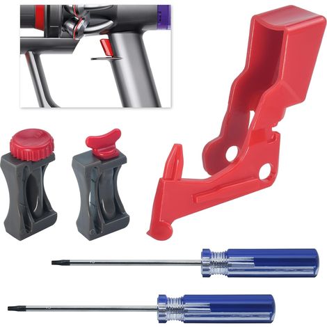 Geeignet für Ersatz Schalter Set für Dyson, V11 V10 Schalter Verstärkt, Fixierung Zubehör Schaltersteuerung Zubehör Kompatibel mit Dyson V10 V11