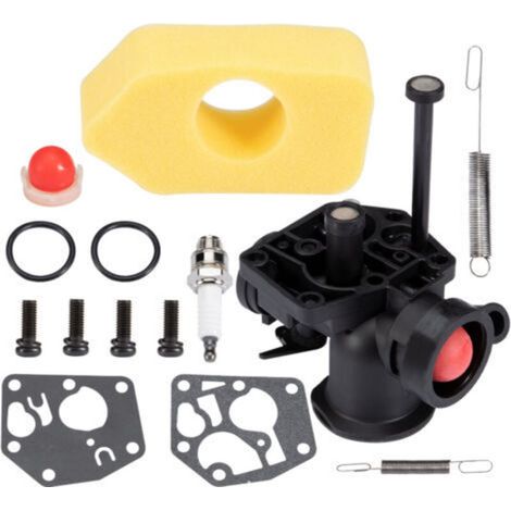 Carburetor Kit for Briggs & Stratton, Suitable for BS 795477 795469 794147 699660 794161 498811, for Lawnmower and Air Filter 698369, for Regulator Spring 691859 692211