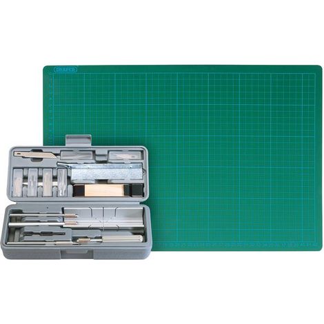 Draper 30880 Modellers Tool Kit & Cutting Mat