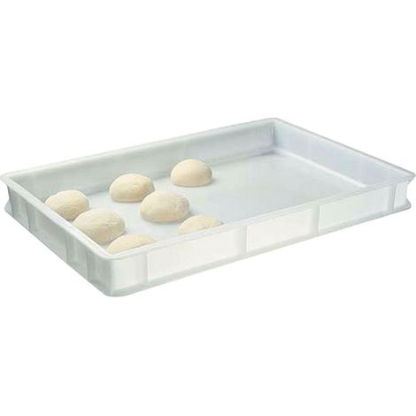 Bac en plastique pour balles à pizza, 600x400x100 mm - VIRTUS