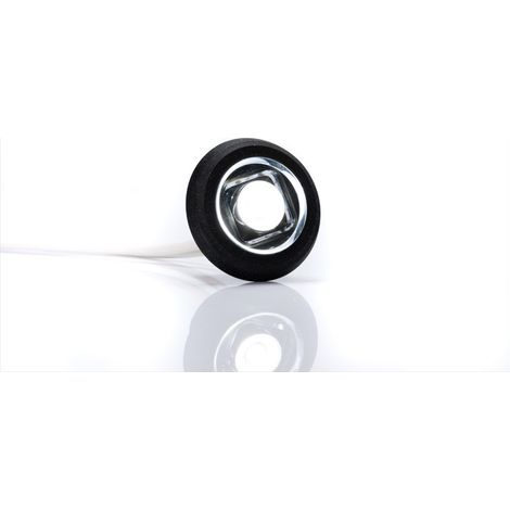 FEU DE GABARIT LED BLANC A ENCASTRER 12/24V + câble 2×0,75 mm² (1/4)