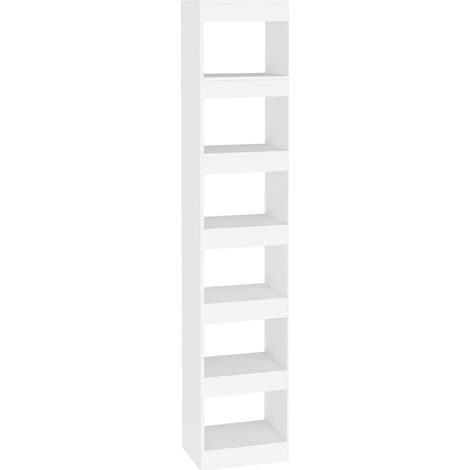 Maison Exclusive - Libreria/Divisorio Bianco 40x30x198 cm