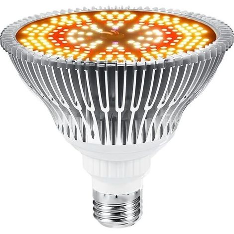 1 pcs 10 W-200 W LED Plante Poussent Lampe Escargot Bouche AC220 E27 5730SMD planteur de semis de légumes Ampoules domestiques (Taille : 200 LEDs - 150W Sunlight) (1/5)