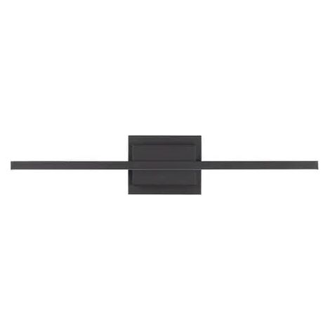 [NEUWERTIG] B-Ware Nova Luce Wandleuchte Wandlampe Azure Led Schwarz Warmweiß 60,5 Cm 12,5 W Lampe