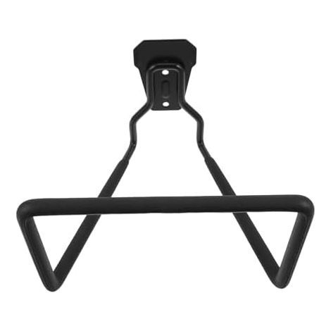 Support mural robuste pour tuyau d'arrosage - Fixation sur échelle Système de rangement extérieur d'arrosage, outils jardin, câbles, brouette (1/5)