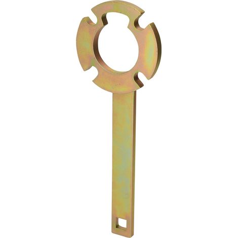 KS Tools 1/2" Schwingungsdämpfer-Halteschlüssel für Volvo und Ford, 255,0 mm - 400.9070 (1/4)