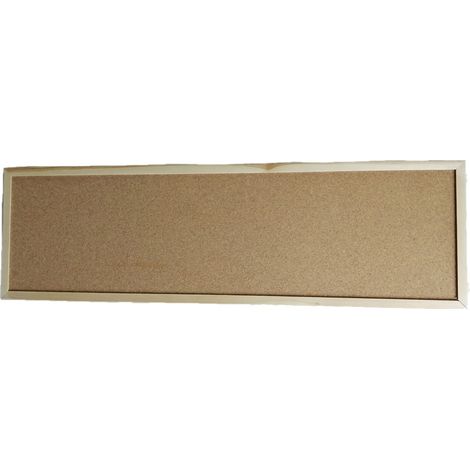 Tableau en liège 30x150 en bois, punaises gratuites  (1/3)