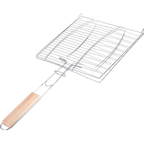 Pince À Poisson - Grille De Barbecue En Acier Inoxydable - Pour Grill Extérieur Et Intérieur - 1 Pièce (1/5)