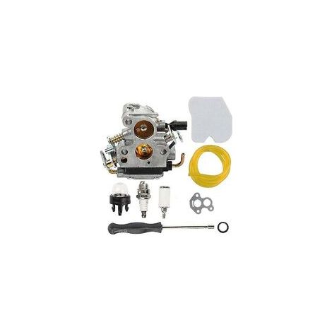Carburador y filtro de aire, filtro de tubería de combustible para motosierra Jonsered CS2234 CS2238 C 235 235e 236 240 E (1/4)