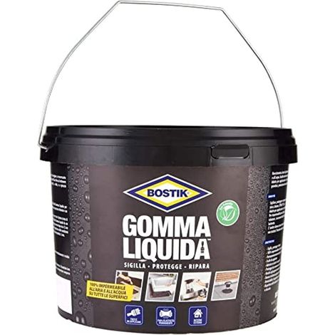 Gomma liquida bostik kg 5 impermeabile per interno esterno - Salone (1/5)