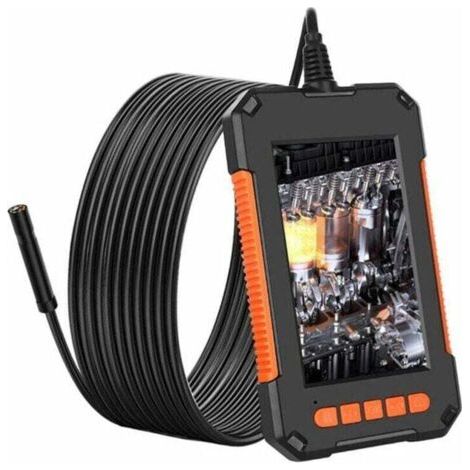Endoscope Industriel, Camera Endoscopique 1080P HD, Camera d'Inspection Canalisation, Écran HD 4,3 Pouces, Lumières LED 8, Câble Semi-Rigide 5M (1/5)