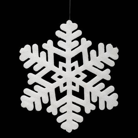 Hängende Polyfoam Flocon Pailletten 35 cm - Feeric lights & christmas