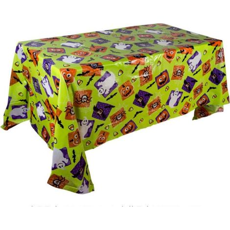 Tablecloth - Waterproof Disposable Plastic Table Cover - Halloween Party Decoration - 220 x 130 cm - 1 Piece (1/5)
