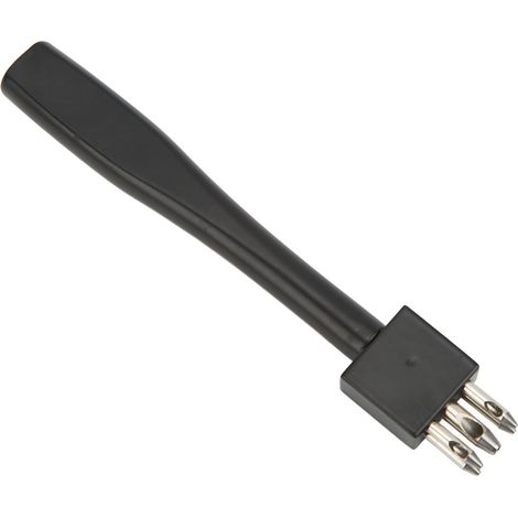 Poinçon à griffes pour cuir, résistant à l'usure, haute dureté, utilisation à long terme, outil de ciseau à cuir spécialement conçu, 1 grand, 4 petits (1/5)