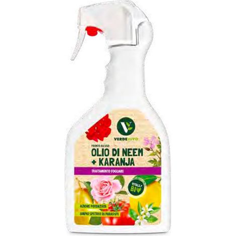 INSETTICIDA OLIO DI NEEM+KARANAJA "KOLLANT" 750ML (ORTO-FRUTTA-ORNAMENT)