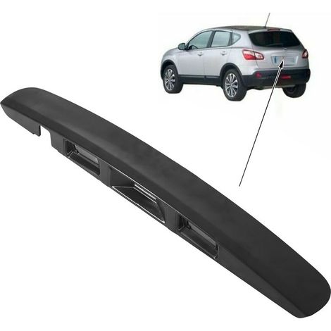 Poignée de coffre arrière 90812JD20H pour Nissan Qashqai avec caméra et trou de serrure, compatible avec Qashqai J10 JJ10 2007-2013 (1/5)