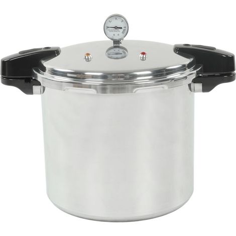Autocuiseur en alliage d'aluminium 23L, autocuiseur avec jauge, autocuiseur multifonctionnel pour maison, Restaurant, hôtel, cantine (1/5)