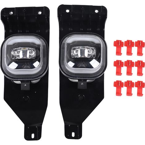 Linke und rechte LED-Nebelscheinwerfer, 45 W hohe Leuchtkraft, IP67 wasserdicht, FO2593211, kompatibel mit Ford F-450 und F-550 Super Duty (1/5)