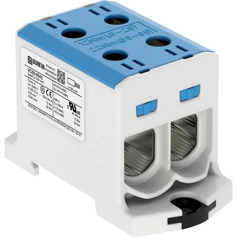 Ouneva Group VC05-0043 Bloc de distribution raccord à vis bleu 1 pc(s) A333292