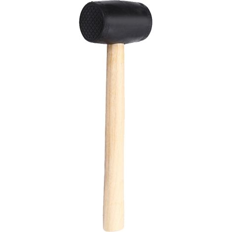 Outil ouvreur de noix de coco, marteau à tête en caoutchouc pour jeunes cocos, usage domestique et hôtelier, sécurité et facilité d’ouverture, 275x75mm (1/5)