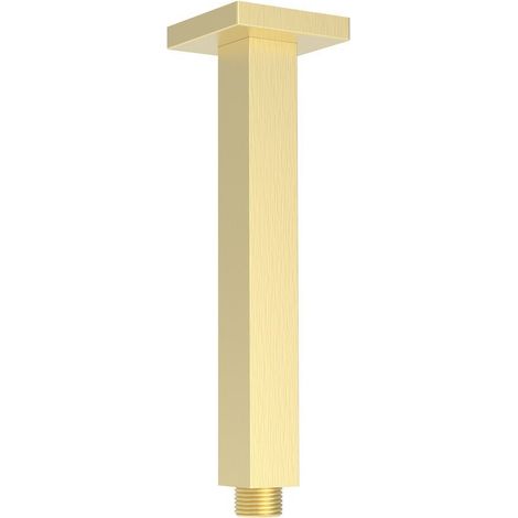 Sapho - Bras de douche de plafond, 20 cm, doré mat 1205-07GB (1/2)