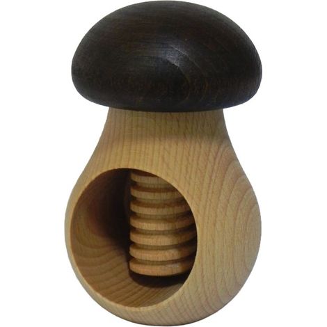Cascanueces de madera con forma de hongo (1 unidad)
