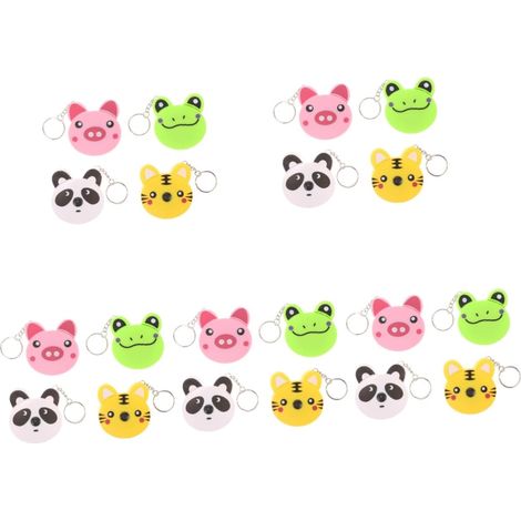 5 Ensembles Mini Mètre Ruban Animaux Boucle Accessoires Stylo Cool Corps De Ruban À Mesurer Nombre Ruban À Mesurer Métrique Mini Règle Ruban Mètre Ruban De Poche Abdos 4 Pièces 5 (1/5)