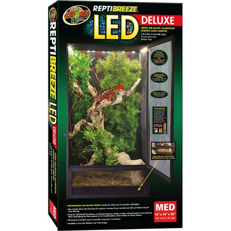 Reptibreeze Kit LED Deluxe 41x41x76cm: Reptibreeze Kit LED Deluxe 41x41x76cm