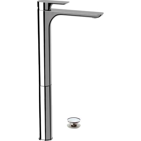 Infinity miscelatore xxl ideale per lavabi moderni a bacinella Piletta di scarico: Click - Clack (1/2)