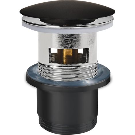 Wirquin – Bonde de lavabo laiton Quick-Clac – Diamètre 32mm – Mécanisme à clapet – Design étanche – Pour installation facile