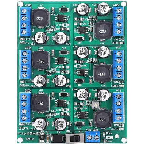 TPS5430 Spannungsabwärtsmodul, hocheffizientes Spannungswandler-Netzteilmodul 5,5–36 V