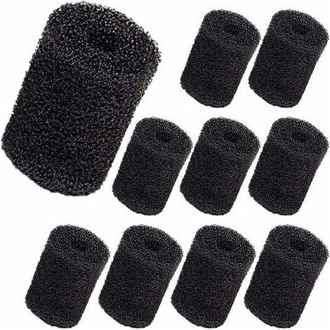 10 pièces de Rechange pour épurateur de Queue Polaris pour Queue de Tuyau de Nettoyeur de Piscine Vac-Sweep - Convient à 180,280,360,380,480,3900 Mousse à l'extrémité du Tuyau (1/5)