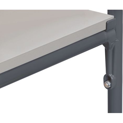 fetra Versteifungsstreben für Etagenwagen 1000 x 700 mm, 1 Paar, anthrazitgrau (1/2)