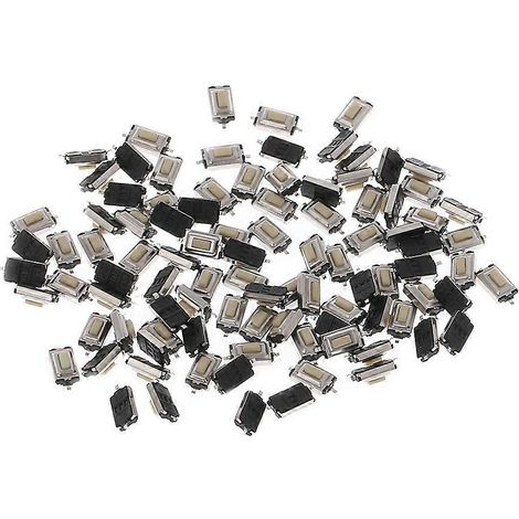 Micro-interrupteur tactile instantané SMD/SMT 3x6x2,5 mm à 2 broches (1/5)
