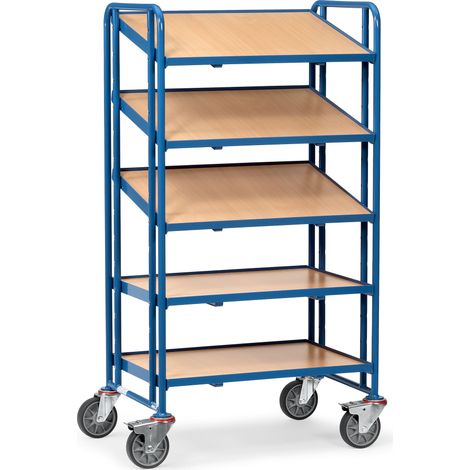 Fetra Eurokastenwagen mit 5 Holzwerkstoffplatten, 13mm hoch (1/2)