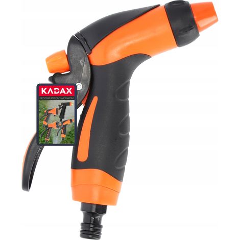 KADAX Sprühpistole aus Kunststoff, Gartenbrause, Handbrause, 3 Funktionen