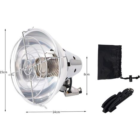 Chauffage de toit à propane à réservoir unique pour jardin et camping en extérieur (1/5)